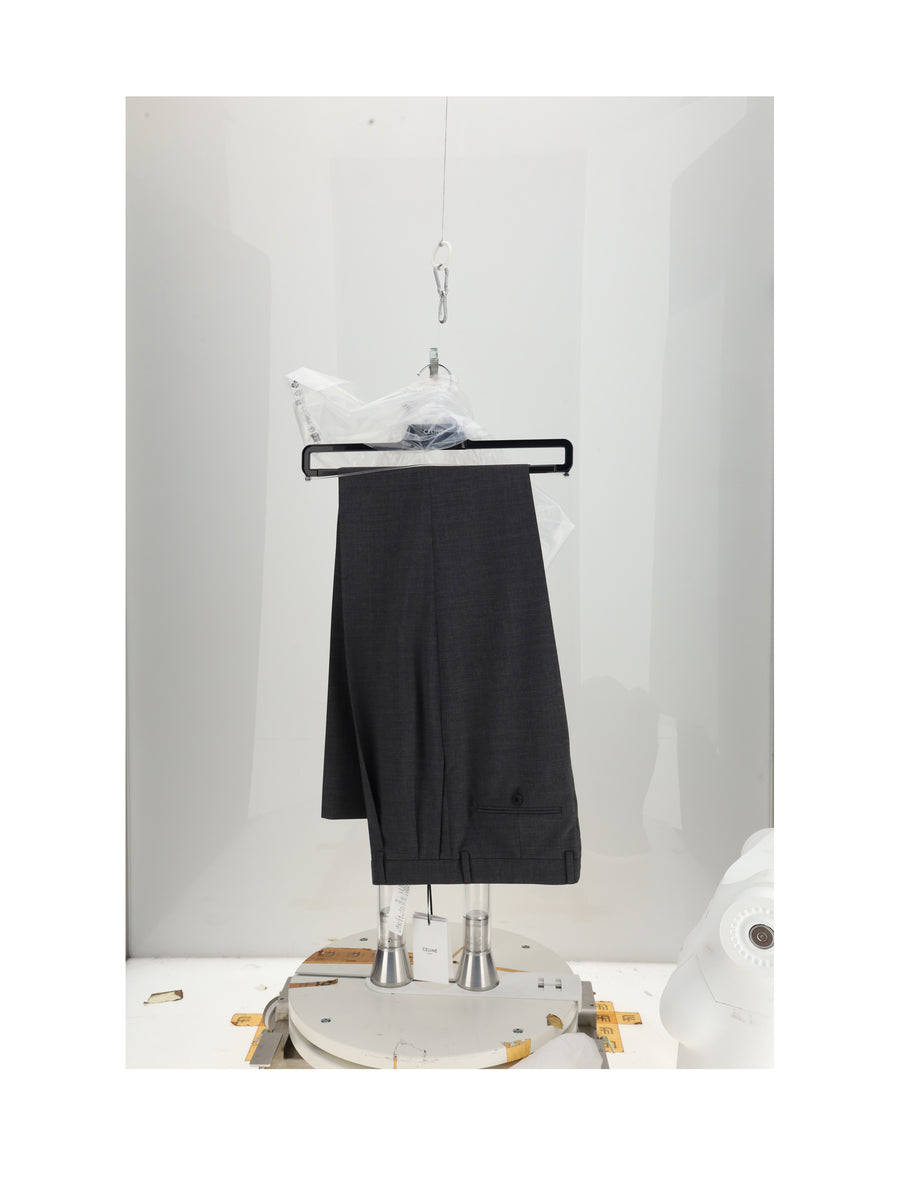 Trousers Jazz Dark Grey Wool (fleece)
