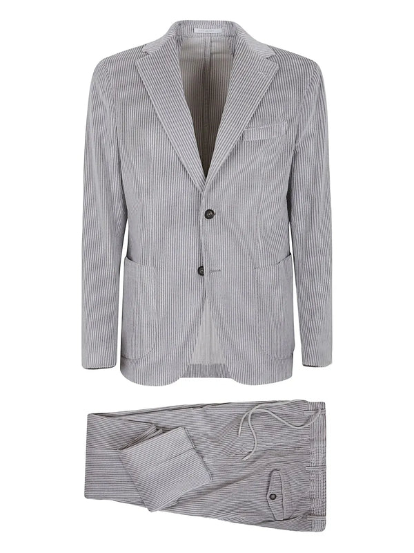 Eleventy Linen/Flax 100% pant suit in grey