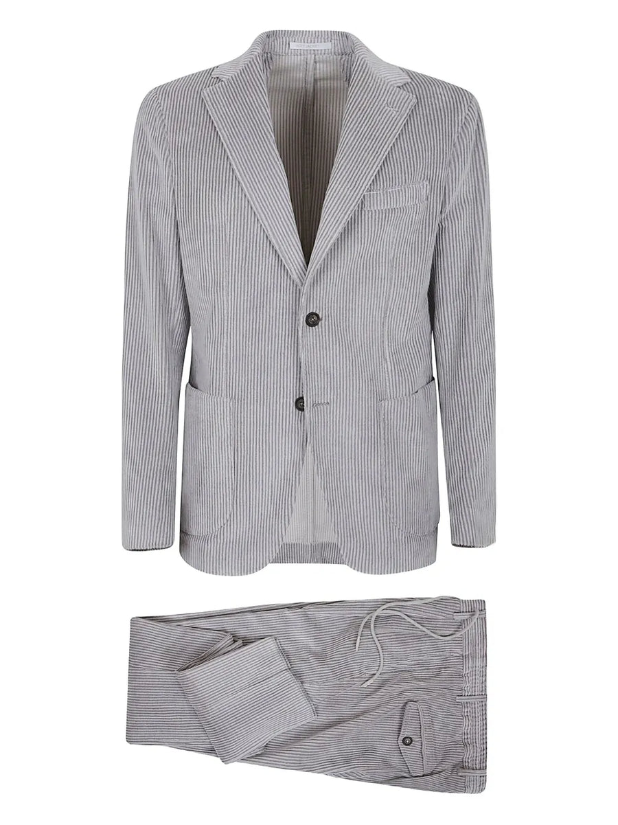 Eleventy Linen/Flax 100% pant suit in grey