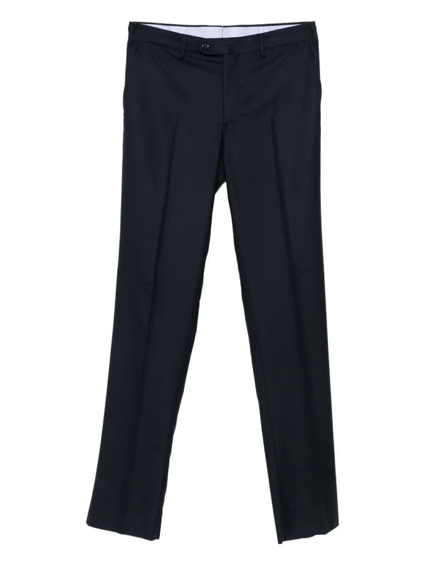 Stefano Ricci Wool 100% (outer); Cupro 100% trousers in dark blue