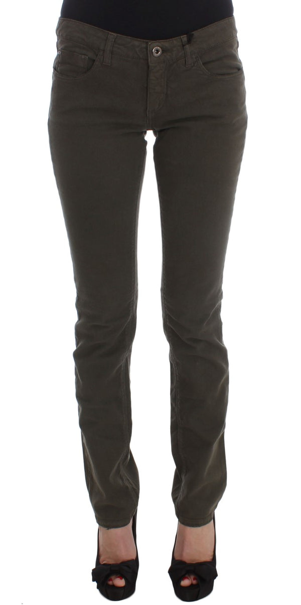 Costume National 97% Cotton jeans in green