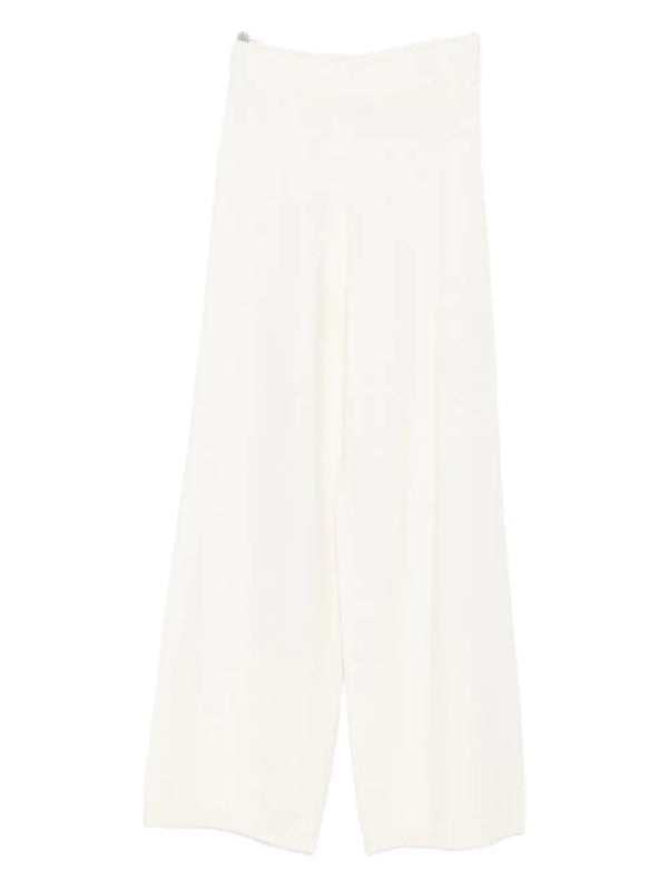 Fabiana Filippi Wool 75% trousers in white