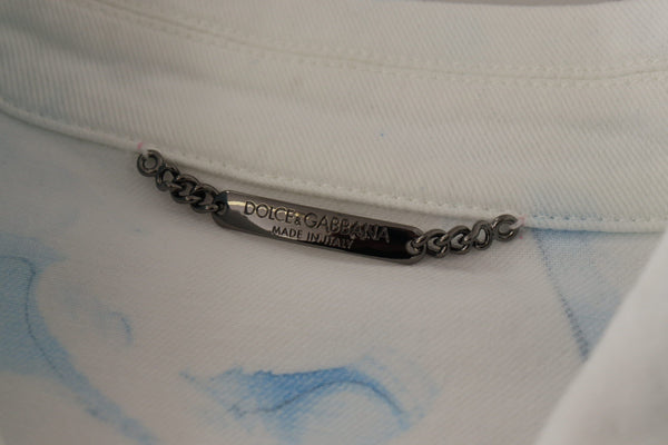 Dolce & Gabbana 98% Cotton jacket in white