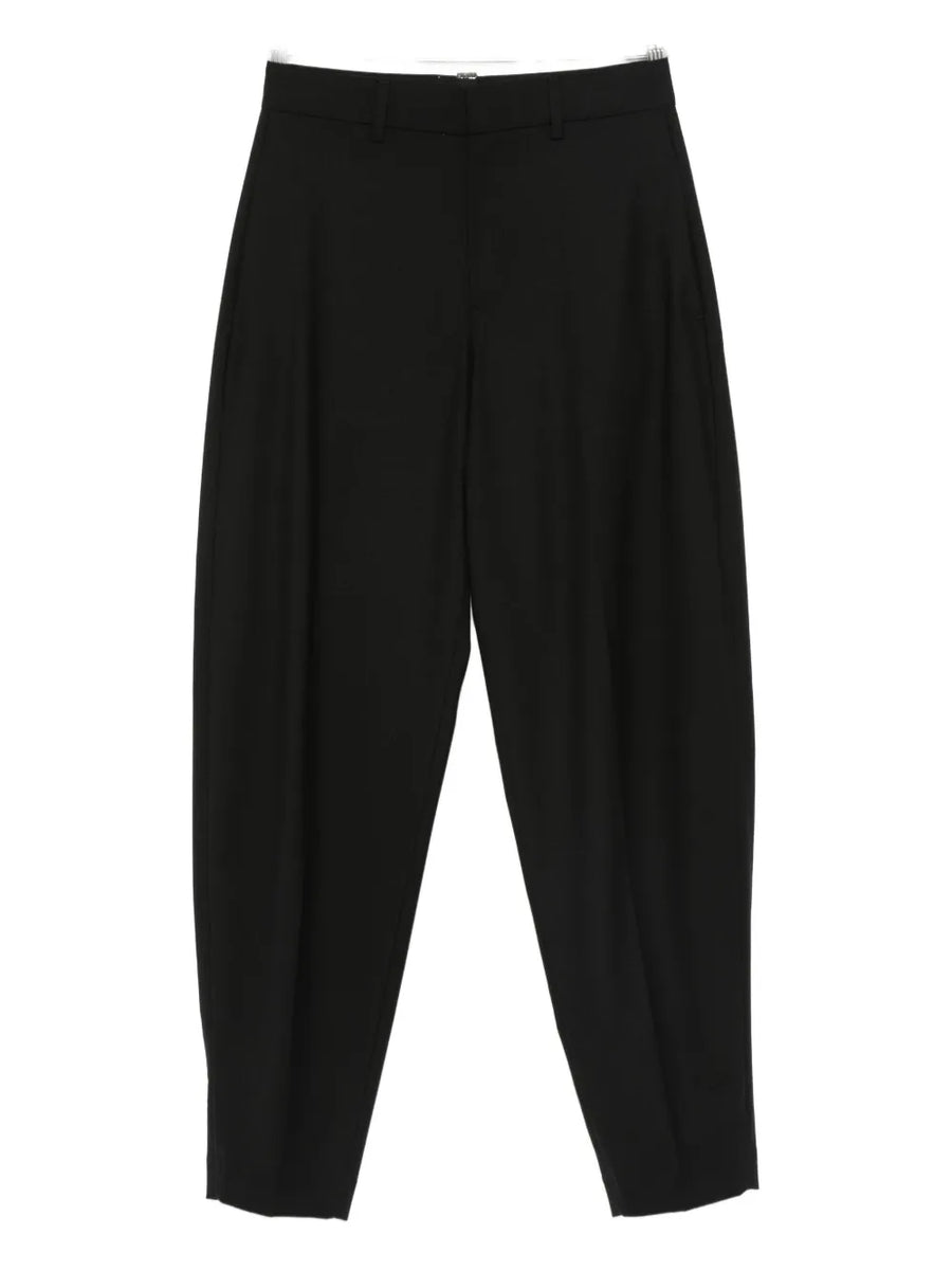 Fabiana Filippi Virgin Wool 75% trousers in black