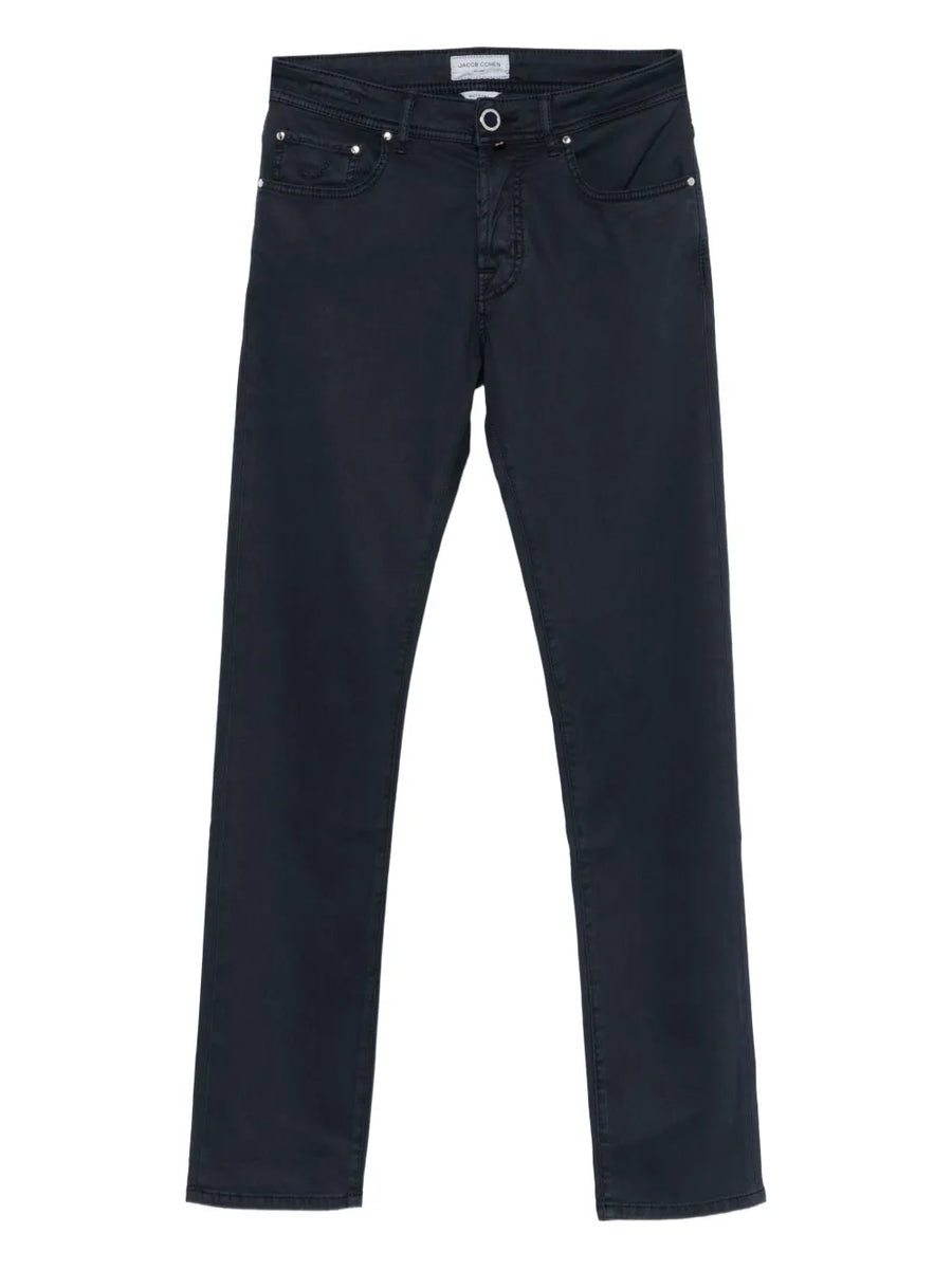 Jacob Cohen Modal 43% trousers in navy