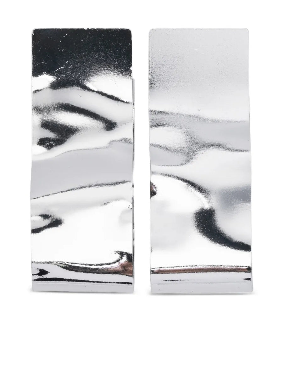 Peserico Brass earrings in silver