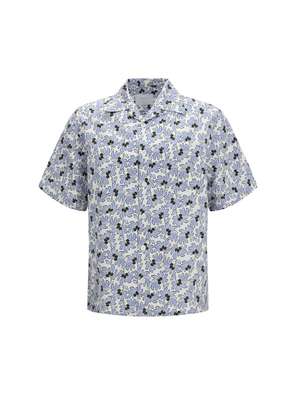 Prada 76% cotton shirt in white