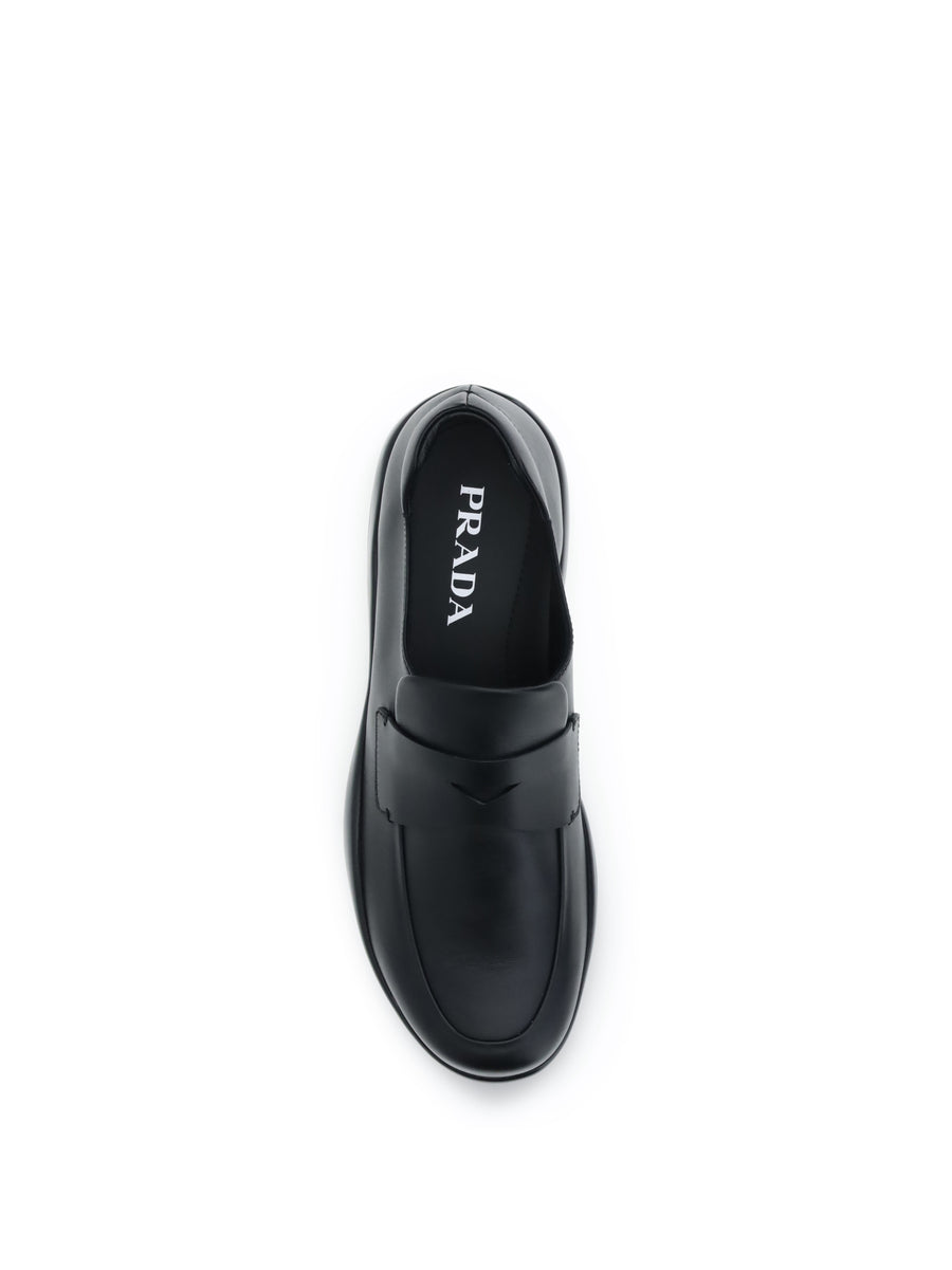 Loafers Toblach Black Leather Calf