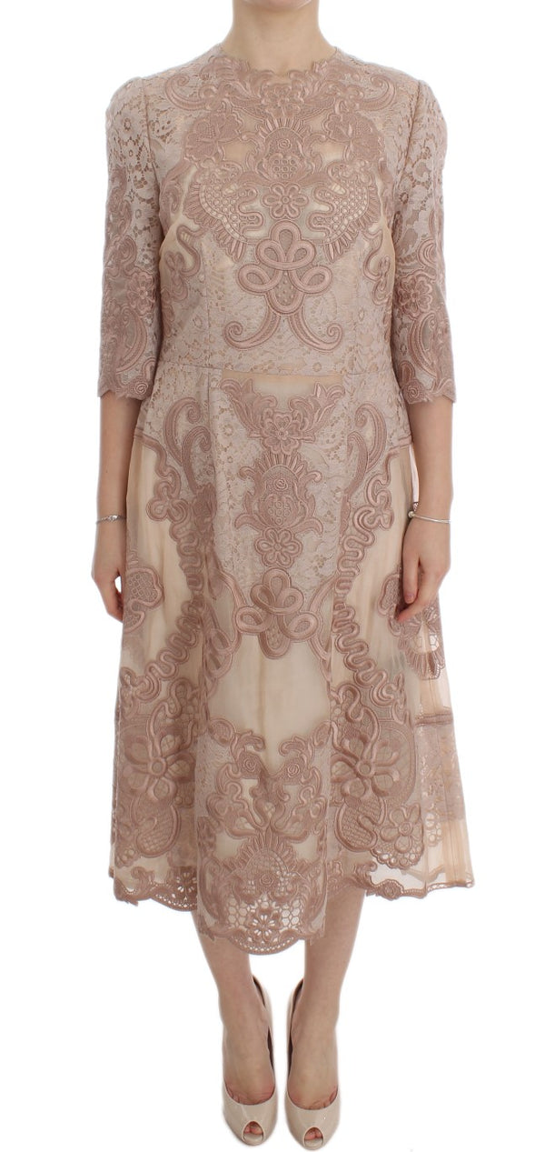 Dolce & Gabbana 25% Cotton dress in pink
