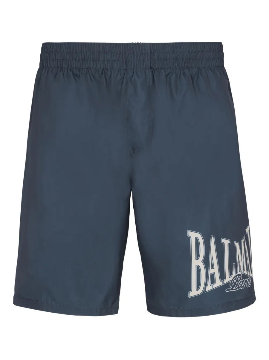 Balmain Polyamide 100% swim shorts in navy