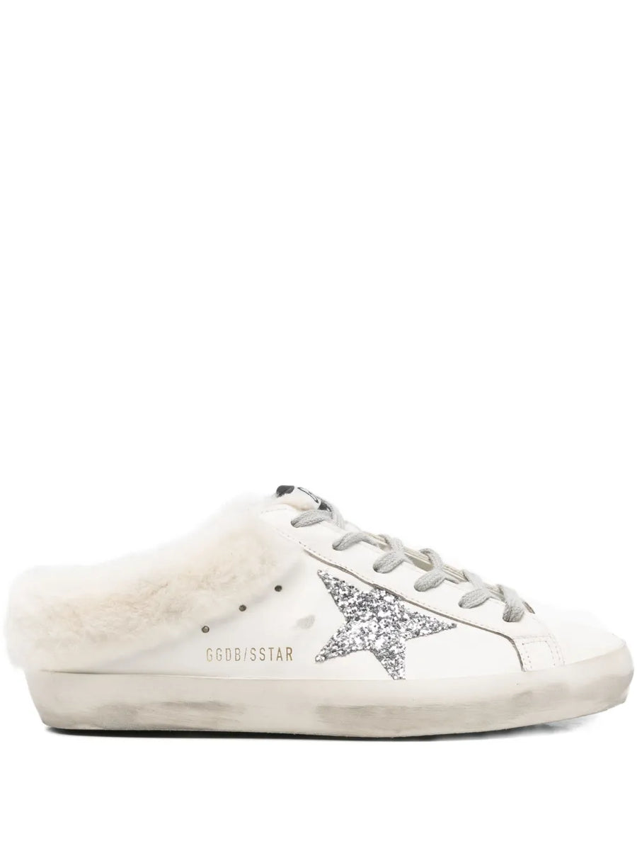 Golden Goose Outer: Calf Leather 95% sneaker in white