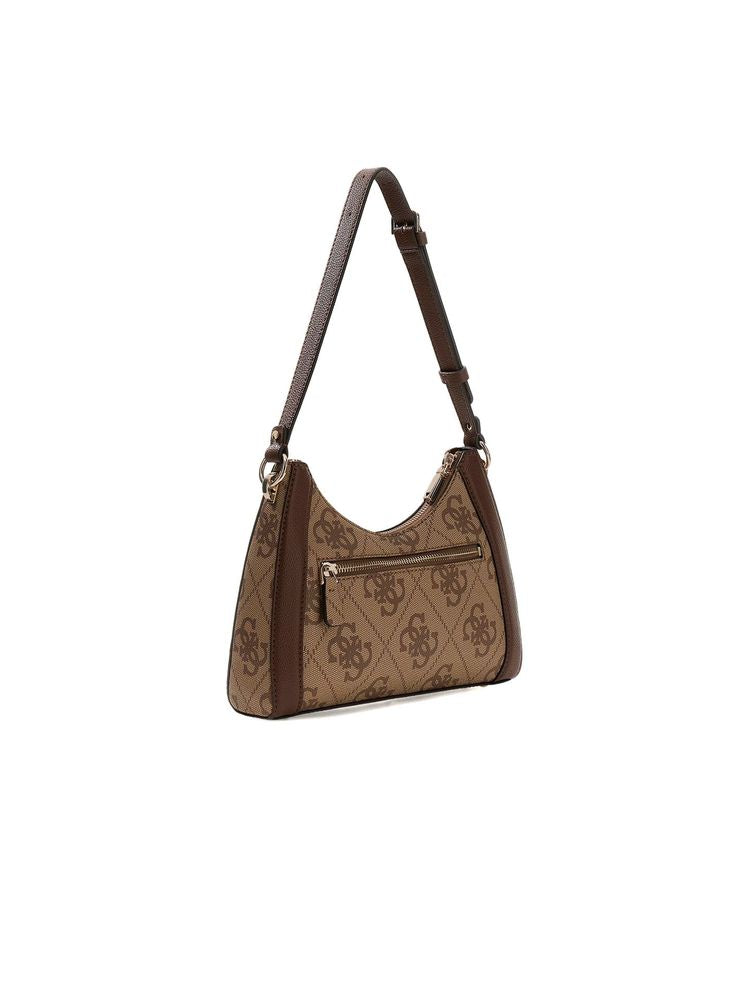 Guess 100% Polyurethane shoulder bag in brown