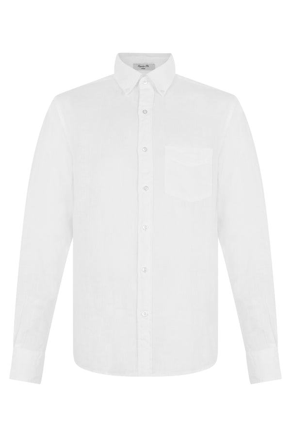 Linen Shirt White