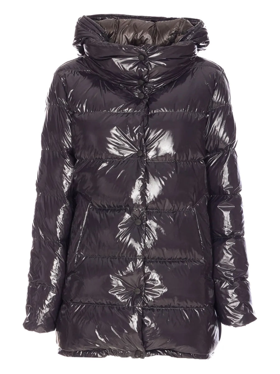 Herno Outer: Polyamide 100%; Lining: Down 80% down jacket in black