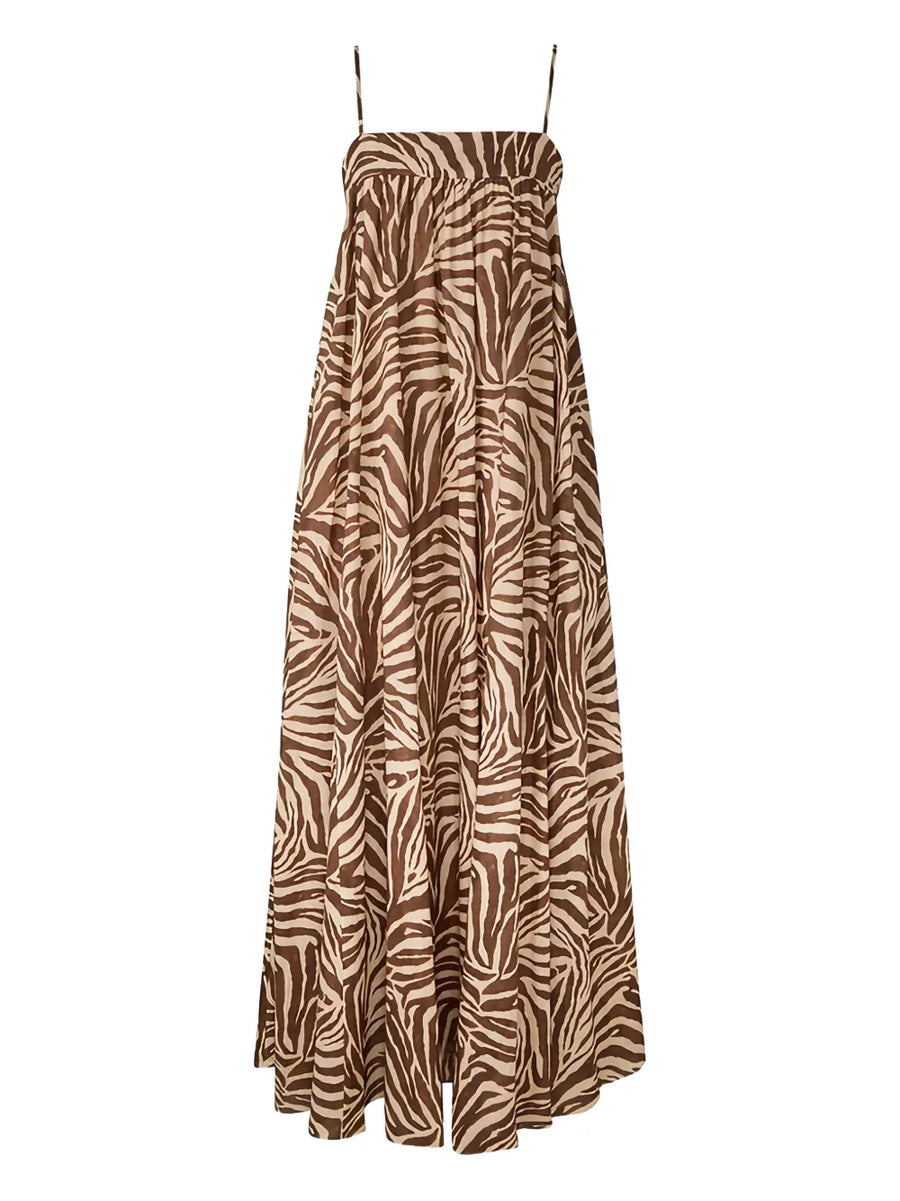 Zimmermann Cotton 100% dress in brown