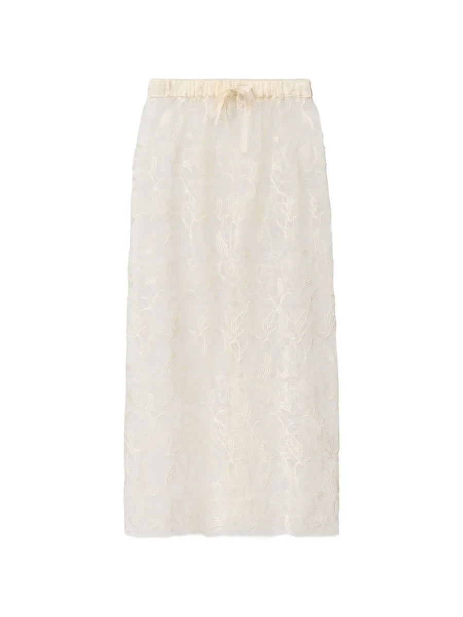 Fabiana Filippi Linen/Flax 100% skirt in beige