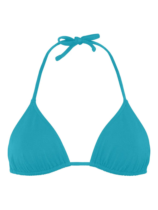Eres Polyamide 84% bikini top in turquoise
