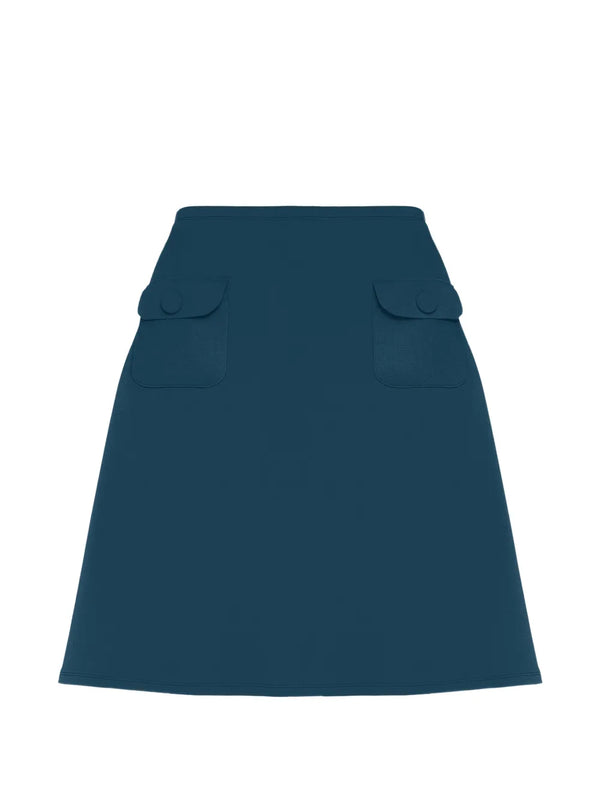 Eres Polyamide 84% skirt in teal