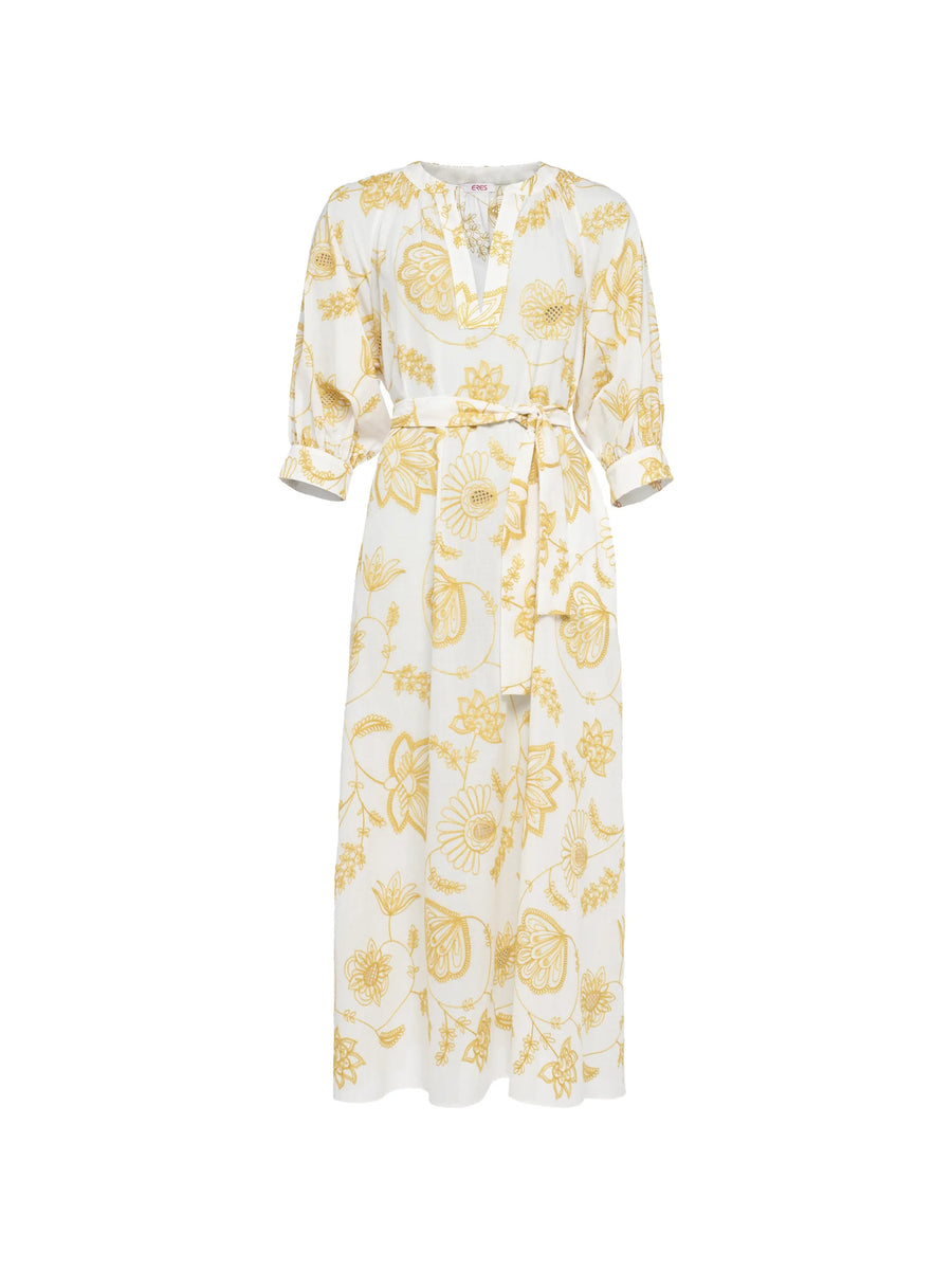 Eres Cotton 100% dress in white