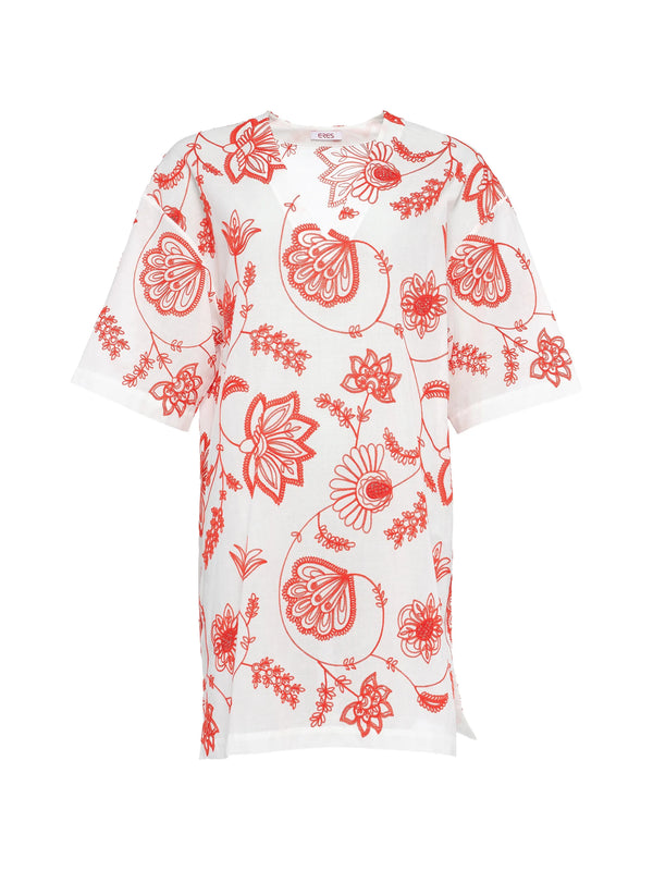 Eres Cotton 100% dress in white