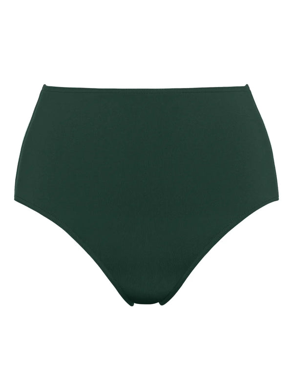Eres Polyamide 84% high-waisted brief in green