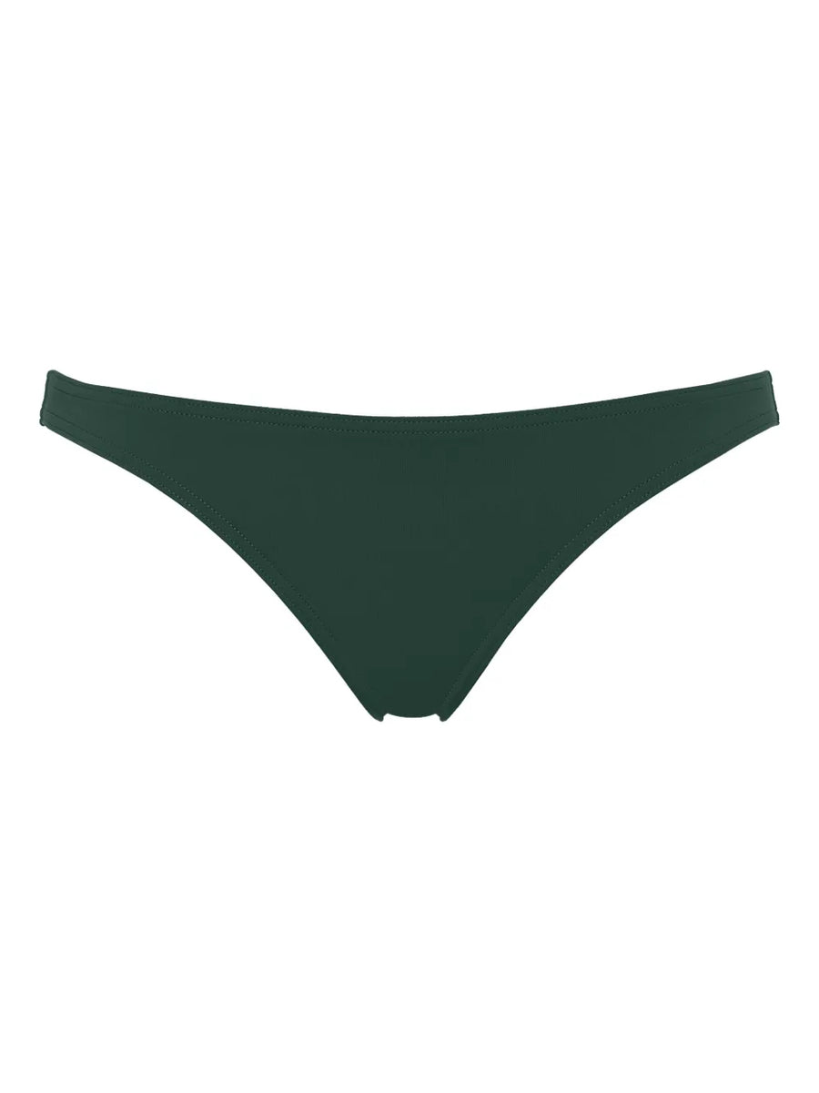 Eres Polyamide 84% bikini bottoms in dark green