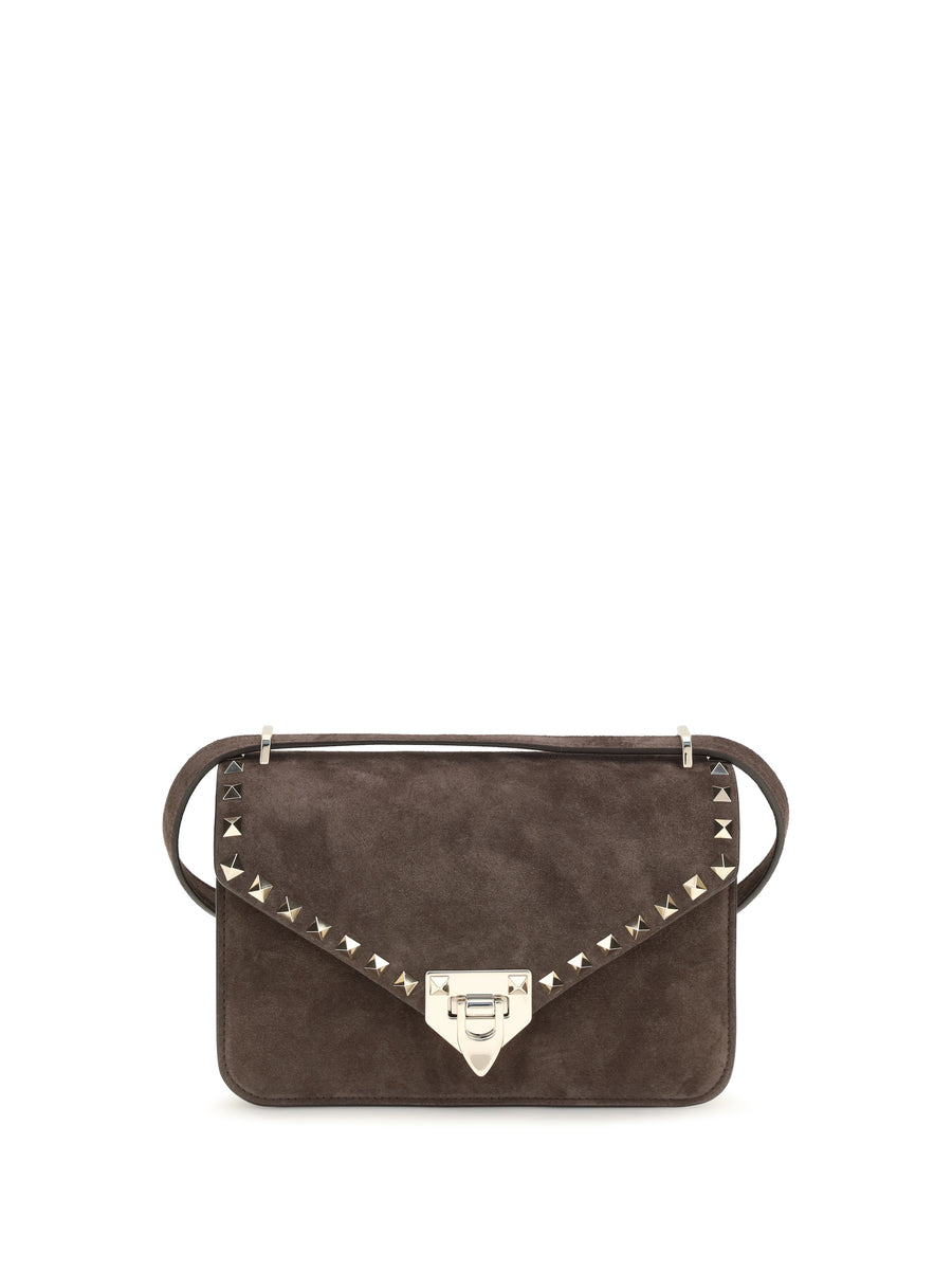 Valentino Garavani 100% Suede shoulder bag in brown