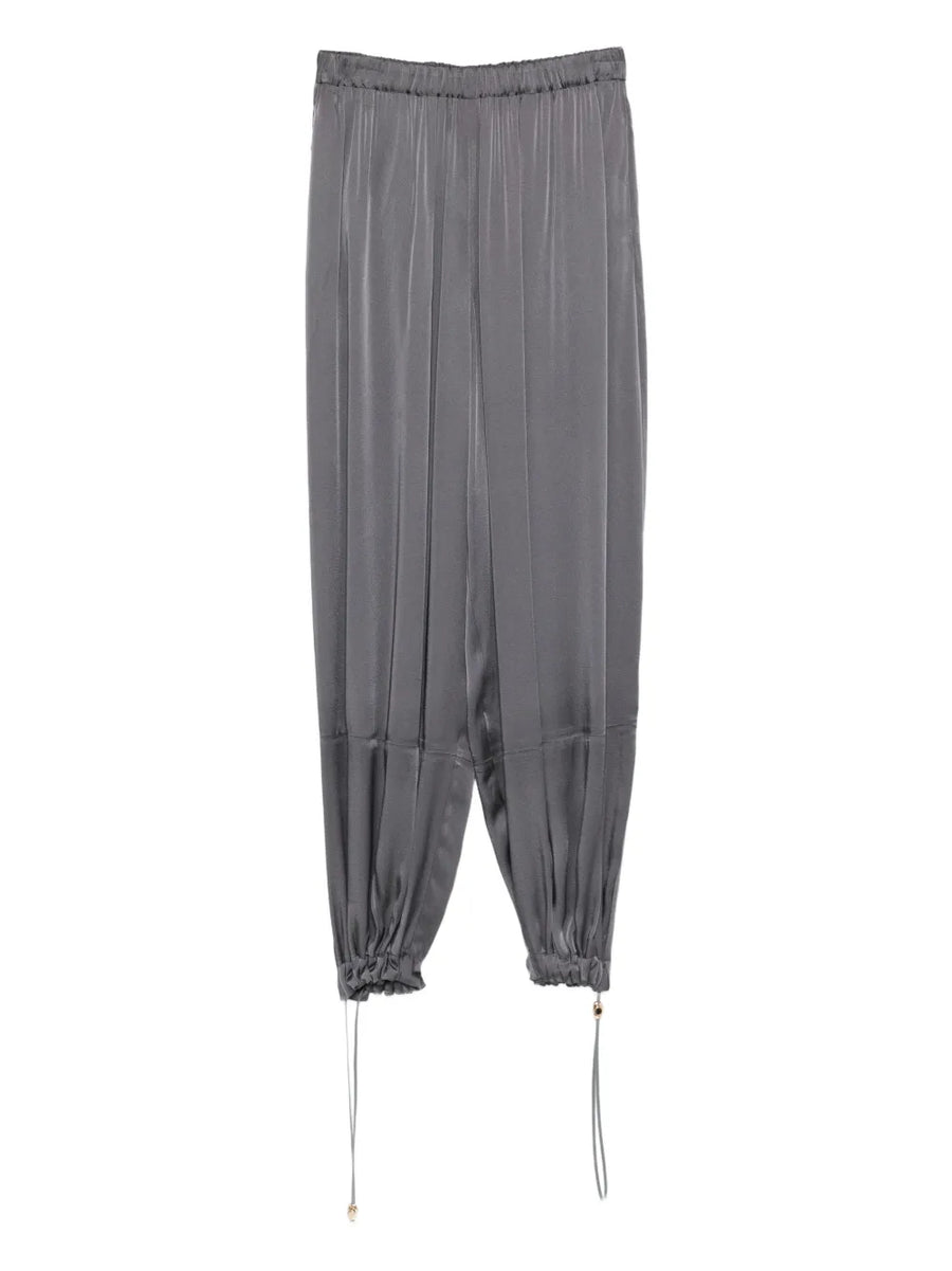 Fabiana Filippi Acetate 82% joggers in grey