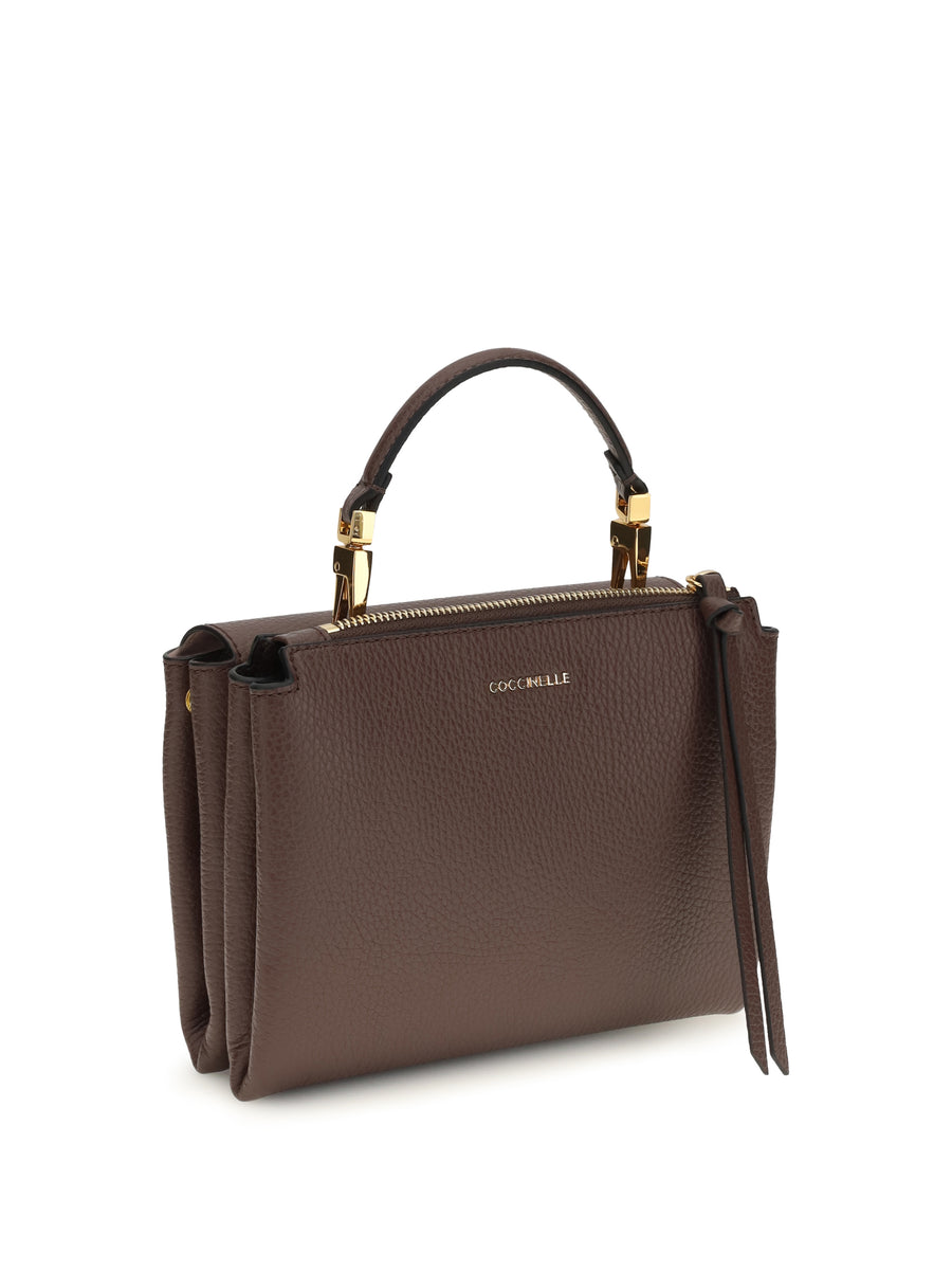Handbag Arlettis Berry Calfskin Calf Leather Handbags