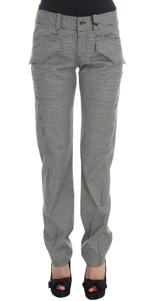 Ermanno Scervino Cotton Blend trousers in black