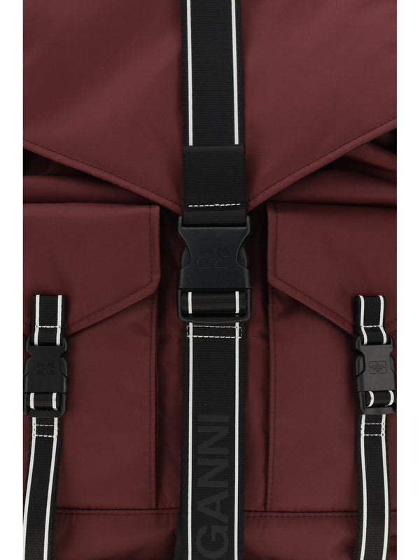 Backpack Re-Tech Windsor Wine Recycled Polyamide Backpacks
