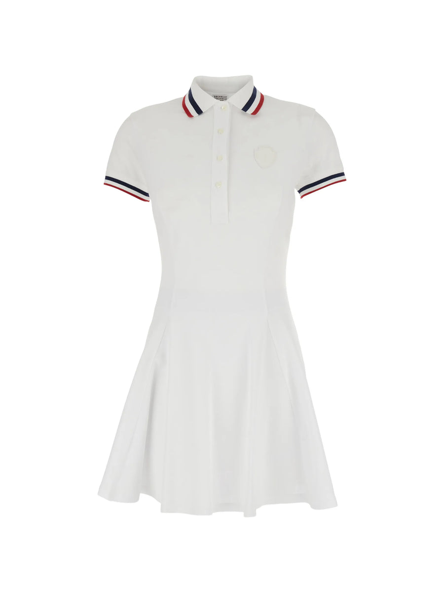 Brunello Cucinelli Cotton 95% dress in white