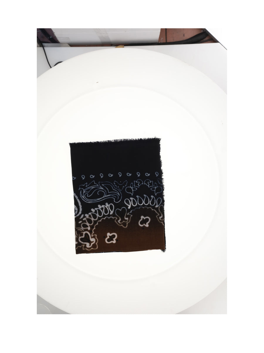 Jil Quadra Hand Scarf Navyvicunia