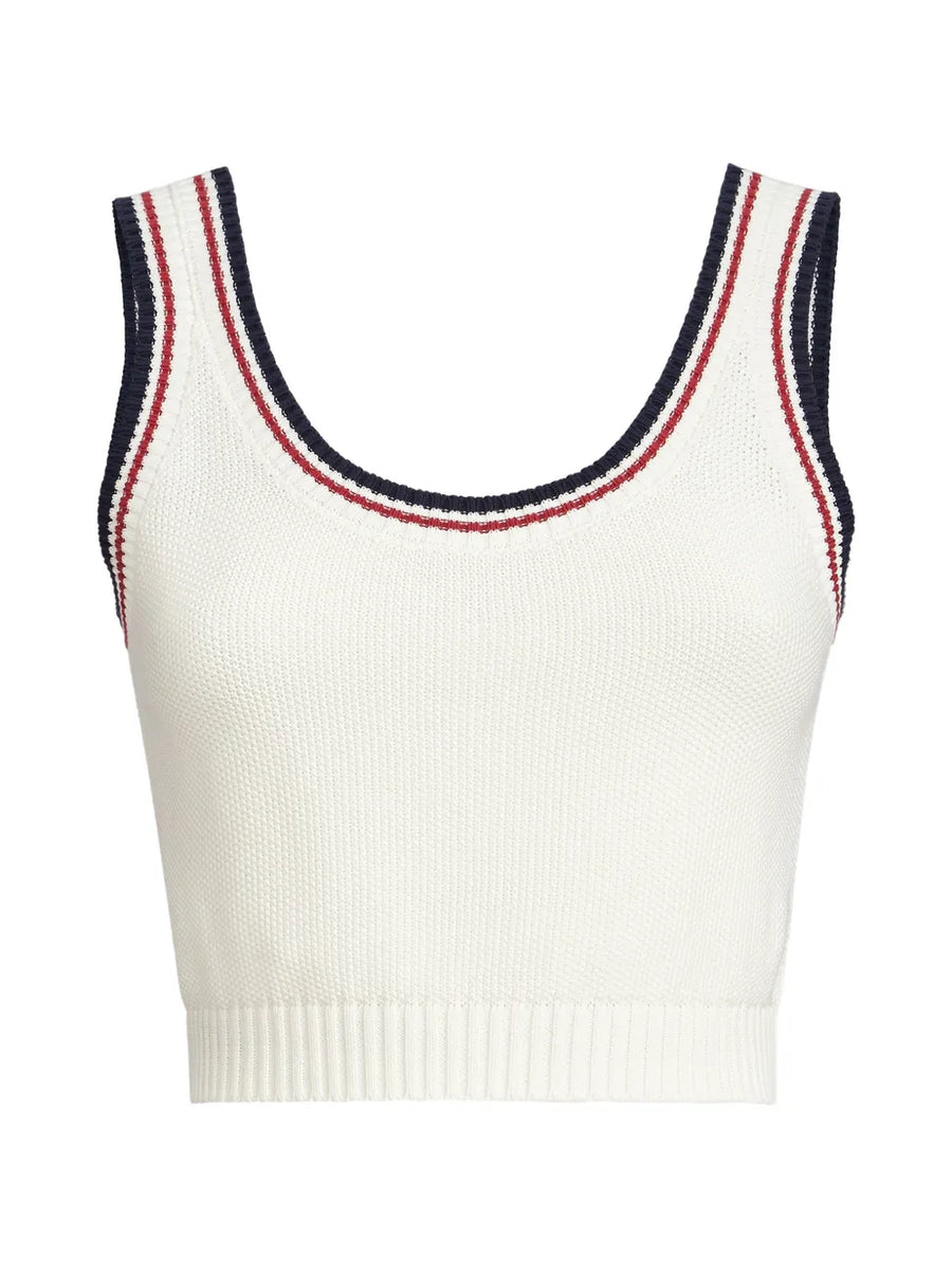 Brunello Cucinelli Cotton 100% tank top in white