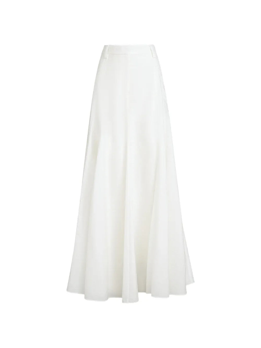 Brunello Cucinelli Cotton 75% skirt in white