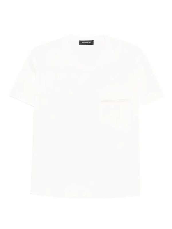 Fabiana Filippi Viscose 56% t-shirt in white