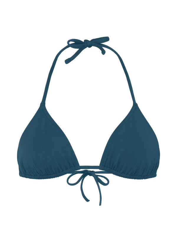 Eres Polyamide 84% bikini top in teal