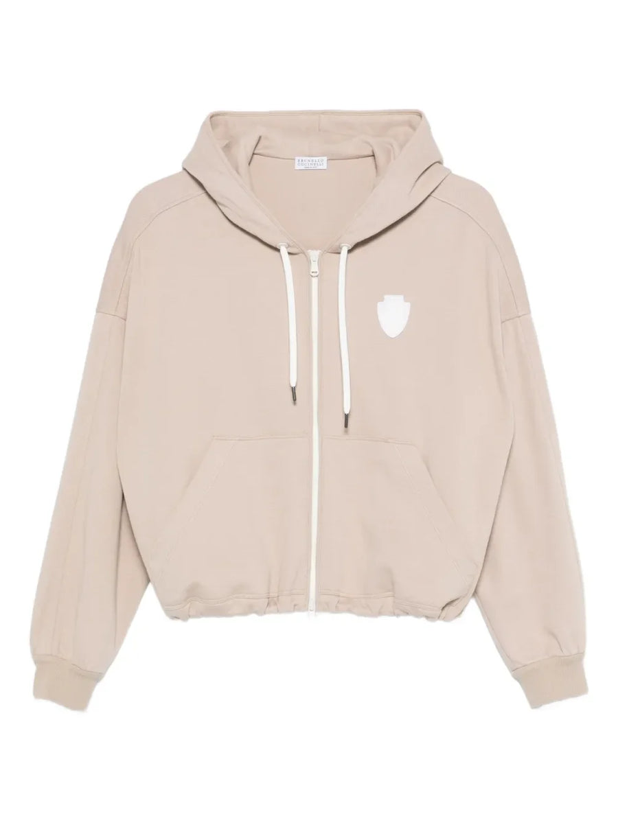 Brunello Cucinelli hoodie in beige