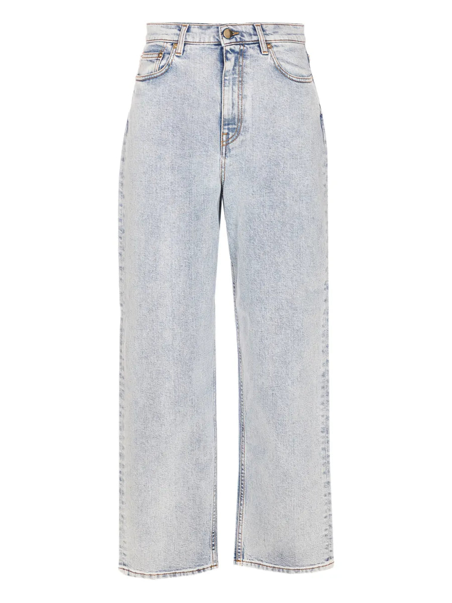 Fabiana Filippi Cotton 99% jeans in light blue