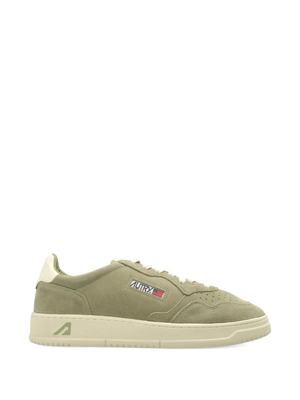 Autry Calf Suede (upper) sneaker in sage green