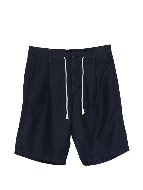 Eleventy Cotton 60% shorts in navy