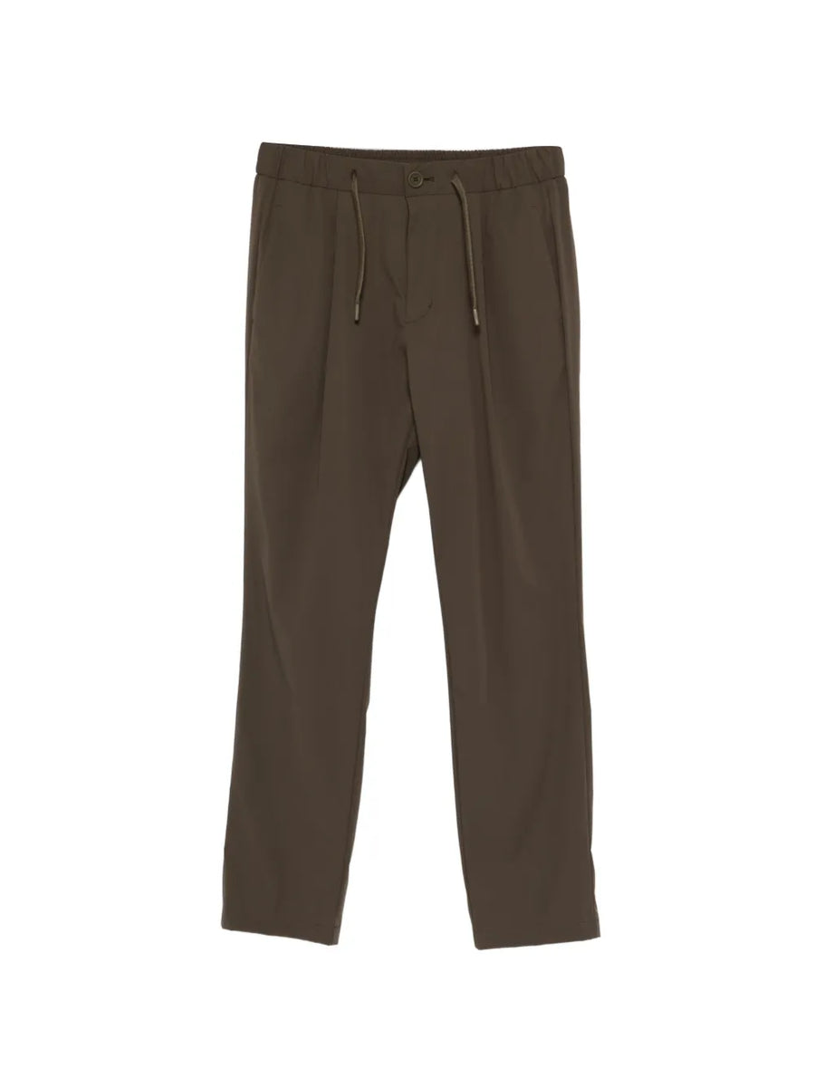Herno Outer: Polyamide 78% trousers in brown