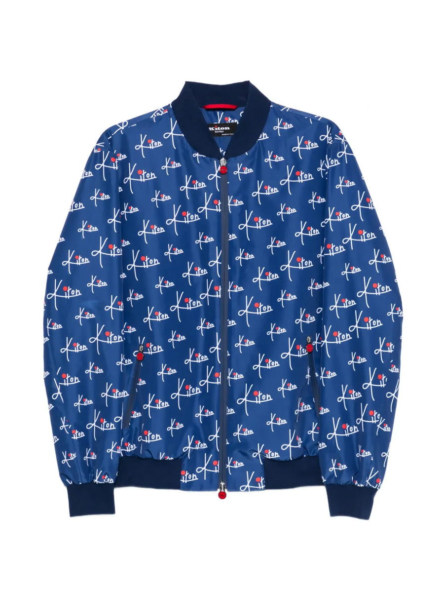Kiton Cotton 100% jacket in navy