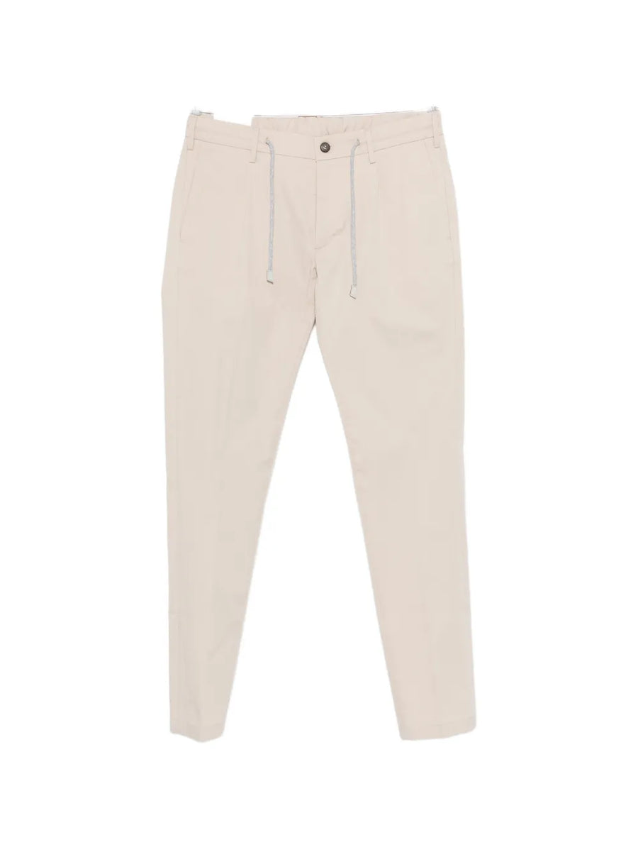 Eleventy Cotton 97% trousers in beige