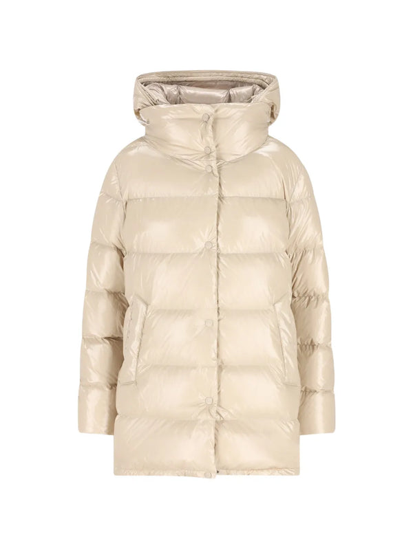 Herno down jacket in cream