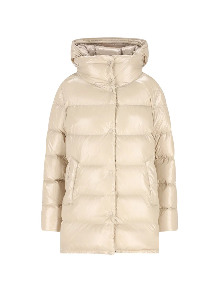 Herno down jacket in cream
