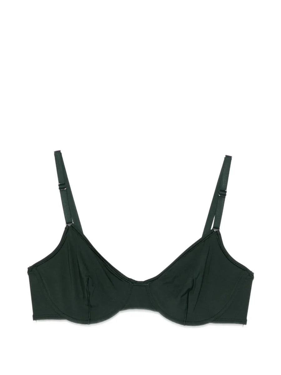 Eres Polyamide 84% bra in green