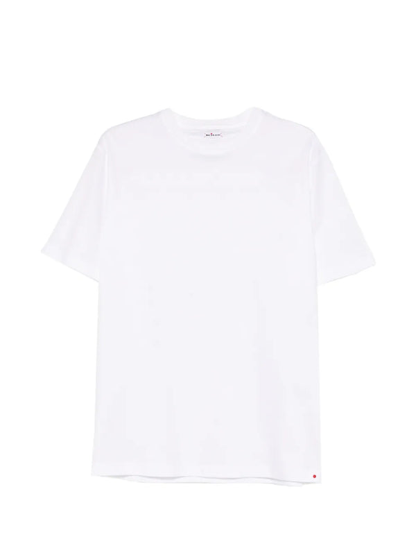 Kiton Cotton 100% t-shirt in white