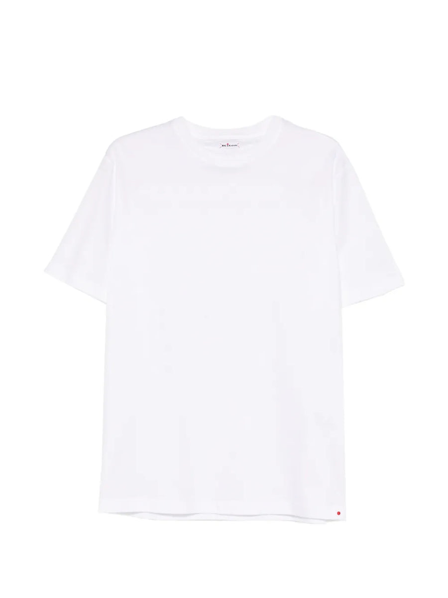 Kiton Cotton 100% t-shirt in white