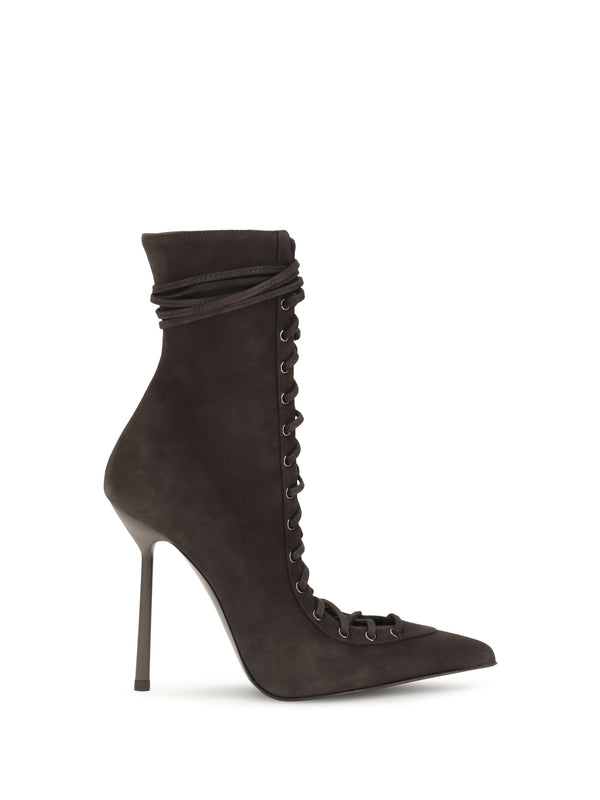 Le Silla 100% Calf Leather (Bos Taurus) ankle boot in black